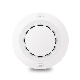 Czujnik dymu Tuya / SmartLife WiFi alarm dźwiękowy, alarm świetlny WiFi