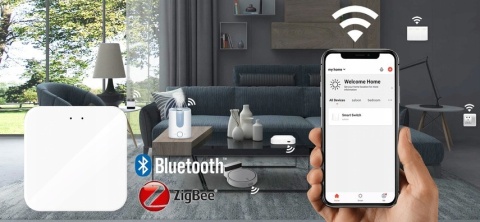 Inteligentna bramka ZigBee 3.0 + Wi‑Fi (Tuya / Smart Life)