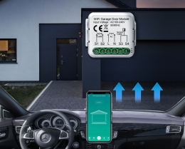 Inteligentny Sterownik Bramy WiFi – Smart Life, Tuya, Alexa, Google