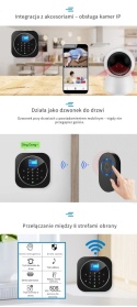 Iteligentny System Alarmowy SIM/WiFi/GSM Tuya Smart