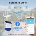 Zewnętrzna Solarna Syrena Alarmowa WIFI - SMART LIFE - TUYA