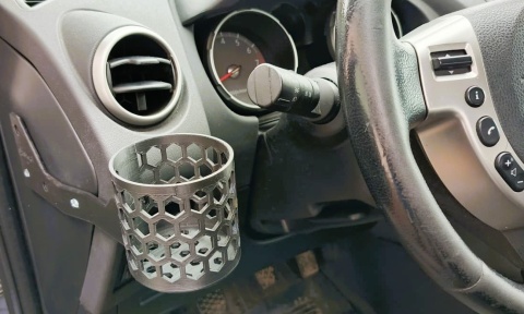 Cup Holder 3D do Nissan Qashqai J10 (2006–2013) – LEWY – kierowca