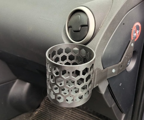 Cup Holder 3D do Nissan Qashqai J10 (2006–2013) – PRAWY – PASAŻER