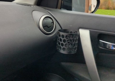 Cup Holder 3D do Nissan Qashqai J10 (2006–2013) – PRAWY – PASAŻER