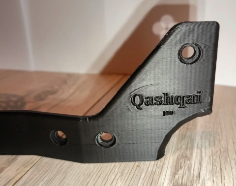 Cup Holder 3D do Nissan Qashqai J10 (2006–2013) – PRAWY – PASAŻER